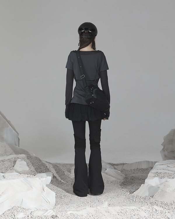 ★送料・関税込★OJOS★Detachable Pouch Nylon Pants★パンツ★ Qoo10] ojos [OJOS] Detachable Po
