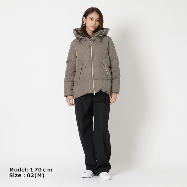 ダウンジャケット コート ルエラ カーキ レディース LTLA23A4268 21 ダウンジャケット コート ルエラ カーキ レディース LTLA23A4268 21