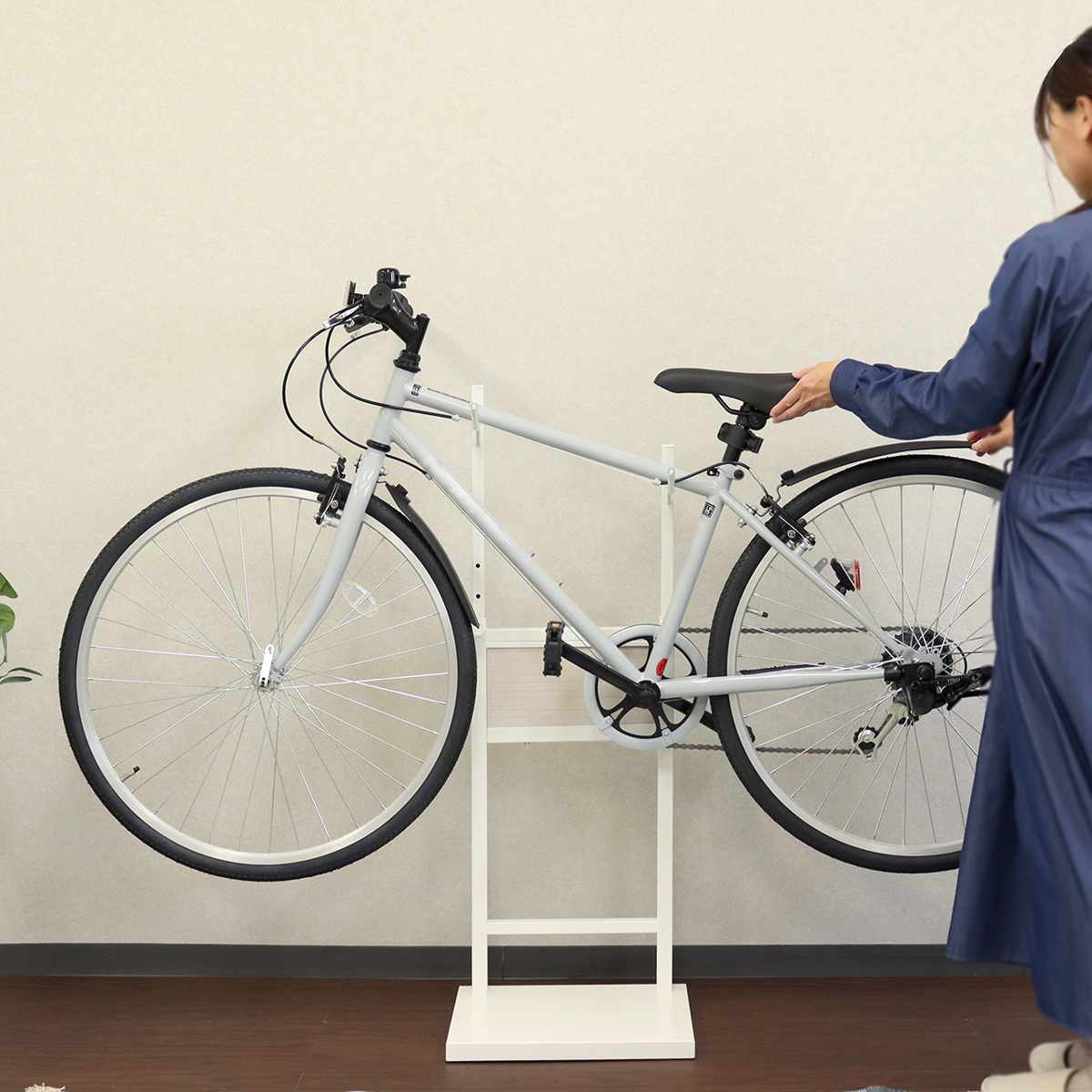 自転車スタンド 1台用 室内用 6段階高さ調整 サイクルスタンド ラック ディスプレイ 1台 転倒防止 盗難防止 室内 ブラックxブラウン ホワイトxホワイト 収納 棚 高さ調節 自転車スタンド 1台用 室内用 6段階高さ調整 サイクルスタンド ラック ディスプレイ 1台 転倒防止 盗難防止 室内 ブラックxブラウン ホワイトxホワイト 収納 棚 高さ調節