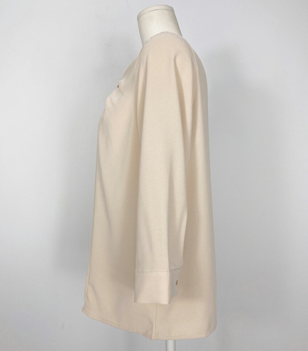 [メガ割りSALE]ツイストネックシフォンブラウス・p586901