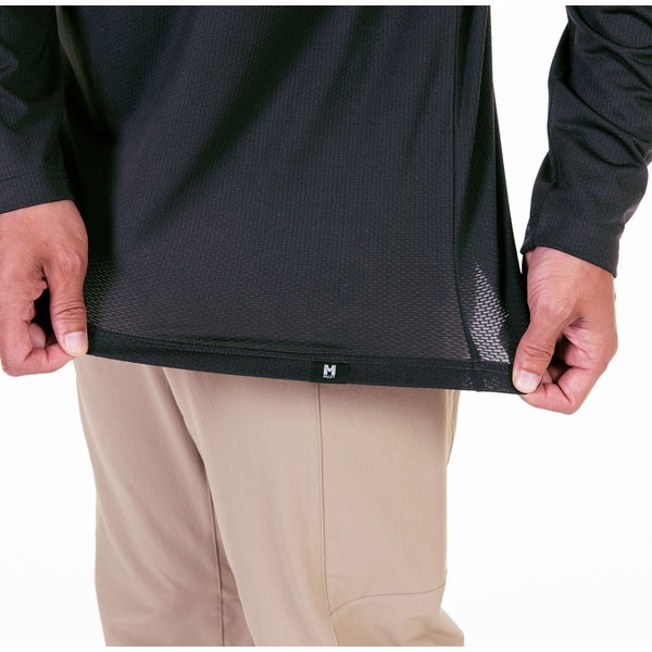 MILLET ミレー ANTI INSECT CREW LS M アウトドア 長袖Tシャツ MIV02004-N3721