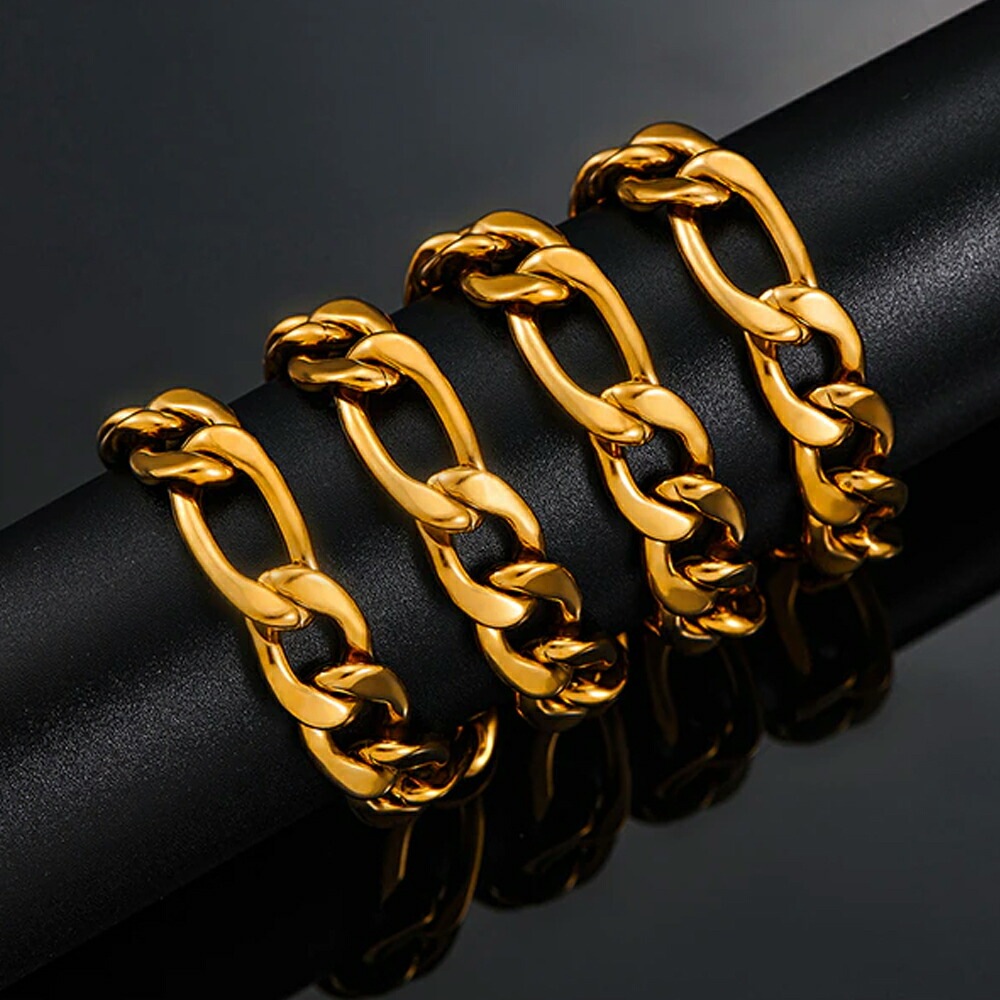 9.5mm ゴールドフィガロチェーン ステンレス 鎖 クサリ 単品 ネックレス 金色 アクセサリー 部品 金具 シンプル 定番 喜平 プレゼント 男性 女性 長い 短い stc00-00112xx 9.5mm ゴールドフィガロチェーン ステンレス 鎖 クサリ 単品 ネックレス 金色 アクセサリー 部品 金具 シンプル 定番 喜平 プレゼント 男性 女性 長い 短い stc00-00112xx