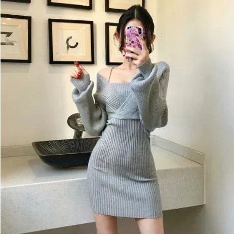 送料関税込【Victoria Beckham】ミニワンピース タイト ニット MI8694EW21062_fw_thumbM.jpg