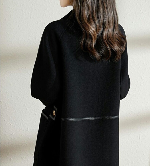 チェスターコート レディース スーツジャケット コート アウター 冬 大きいサイズ ブラック ベージュ 無地 大きめ 膝丈 大きいサイズ 体型カバー ゆったり コート 秋服 冬 大人 カジュアル きれ