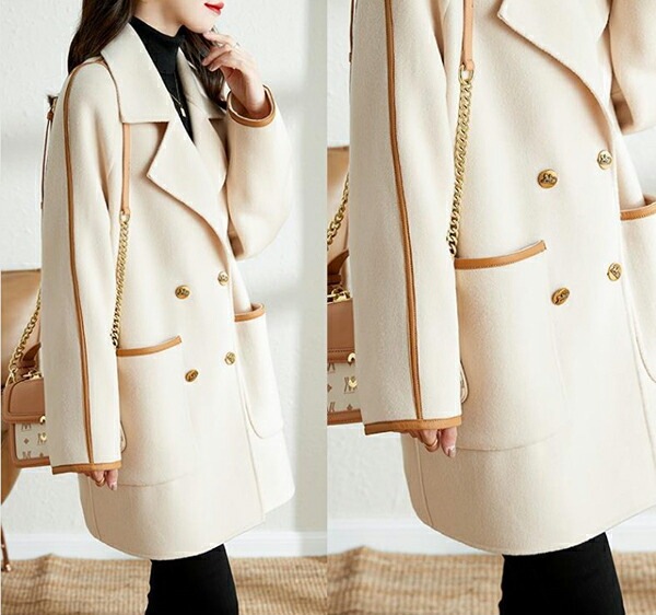 チェスターコート レディース スーツジャケット コート アウター 冬 大きいサイズ ブラック ベージュ 無地 大きめ 膝丈 大きいサイズ 体型カバー ゆったり コート 秋服 冬 大人 カジュアル きれ