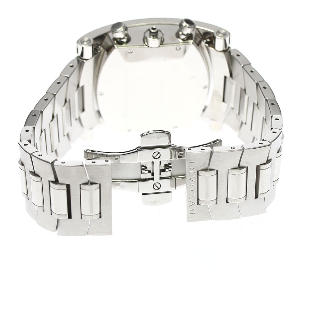 ジャンク ブルガリ BVLGARI AA48SCH アショーマ クロノグラフ デイト 自動巻き メンズ _795538【中古】