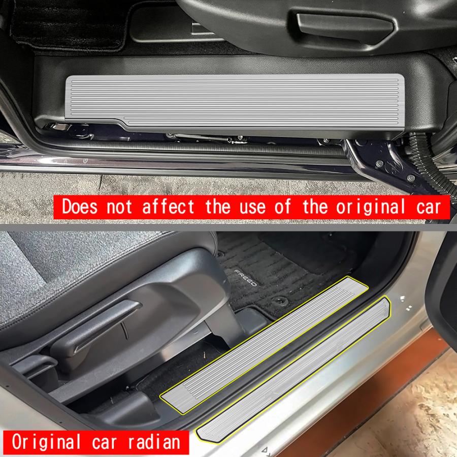 新型 フリード GT系 スカーフプレート ホンダ フリード クロスター FREED AIR/CROSSTAR 内装 パーツ 傷防止 サイドステップガード ステップガーニッシュ