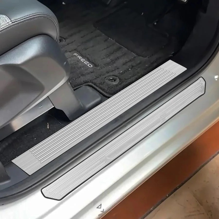 新型 フリード GT系 スカーフプレート ホンダ フリード クロスター FREED AIR/CROSSTAR 内装 パーツ 傷防止 サイドステップガード ステップガーニッシュ