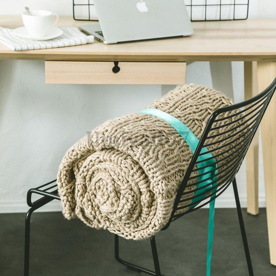 ケット ひざ掛け 毛布 ニット 暖かい柔らかい昼寝に対応冷房対策　ベッド ソファー用 ベッナー　ベッロー　ス用　丸洗い可