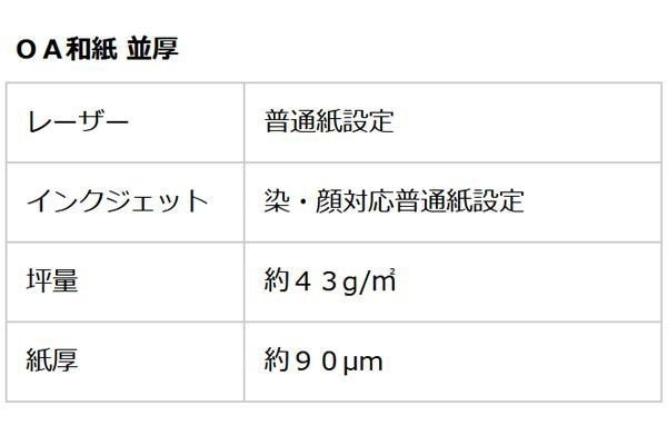 和紙のイシカワ OA和紙並厚 白 A4判 100枚入 10袋 WP-584600-10P 和紙のイシカワ OA和紙並厚 白 A4判 100枚入 10袋 WP-584600-10P