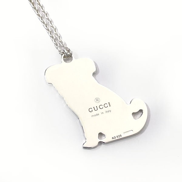 Qoo10] GUCCI グッチョリ オリバー パグ ネックレス