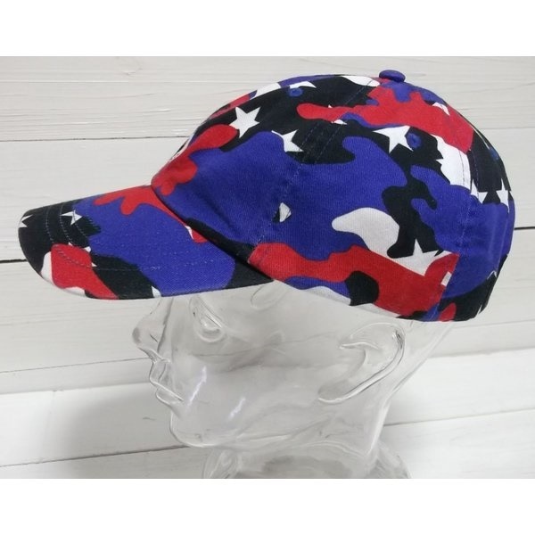 ワンポイント キャップ 帽子 マルチカラー PR4-248