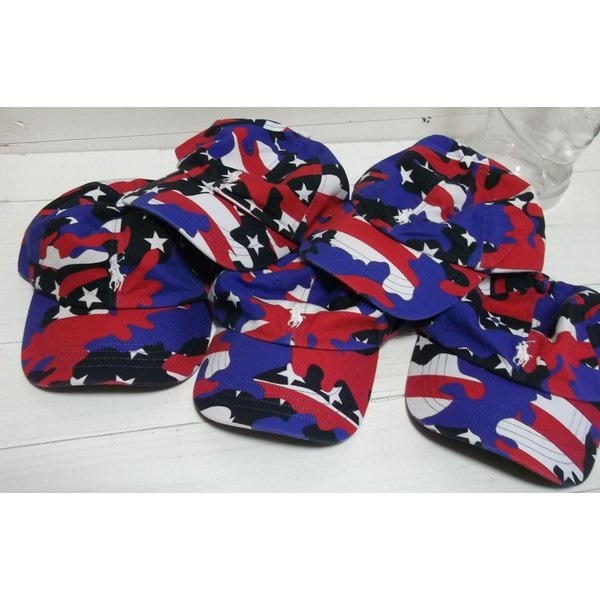 ワンポイント キャップ 帽子 マルチカラー PR4-248