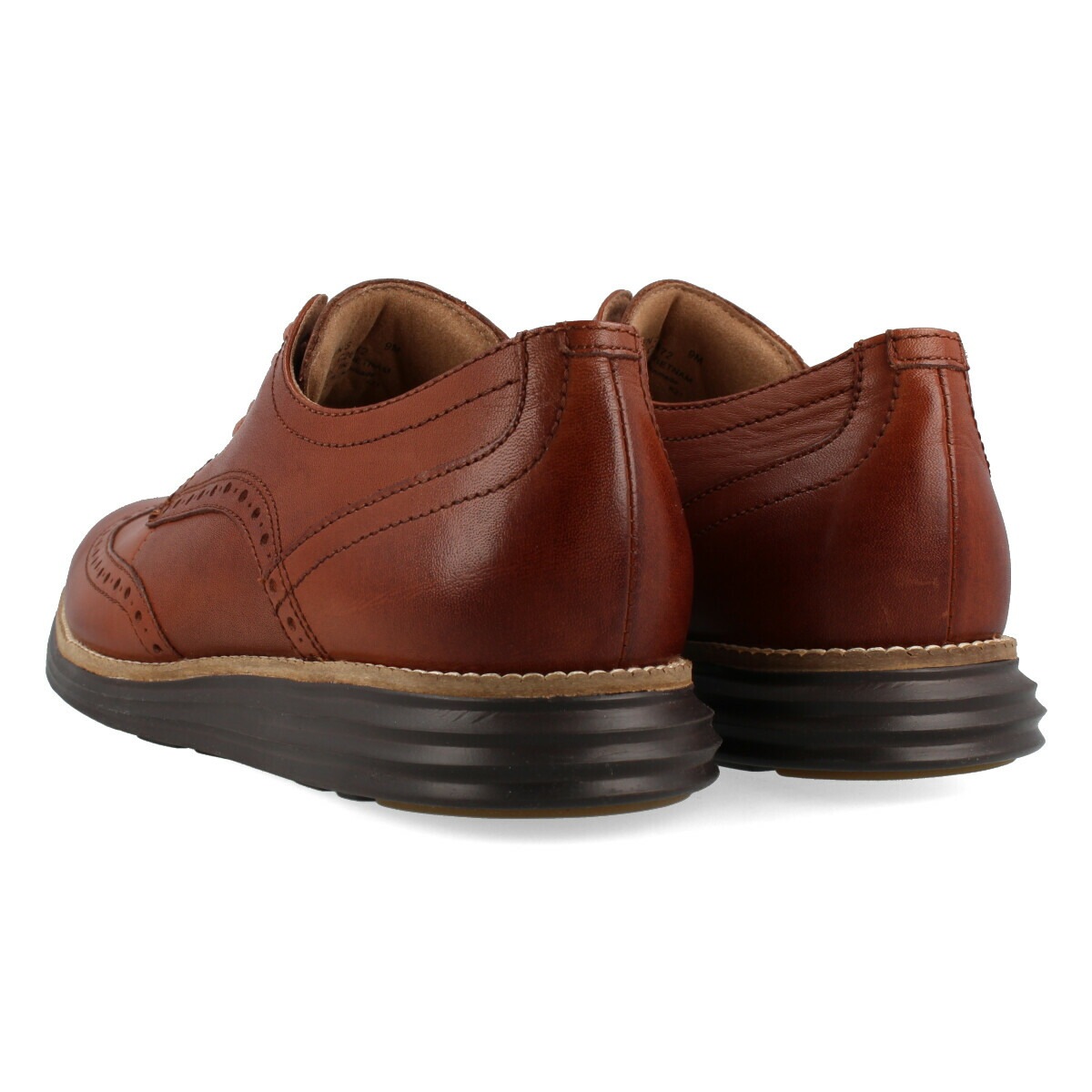 COLE HAAN ORIGINALGRAND WINGTIP OXFORD WOODBURY LEATHER/JAVA