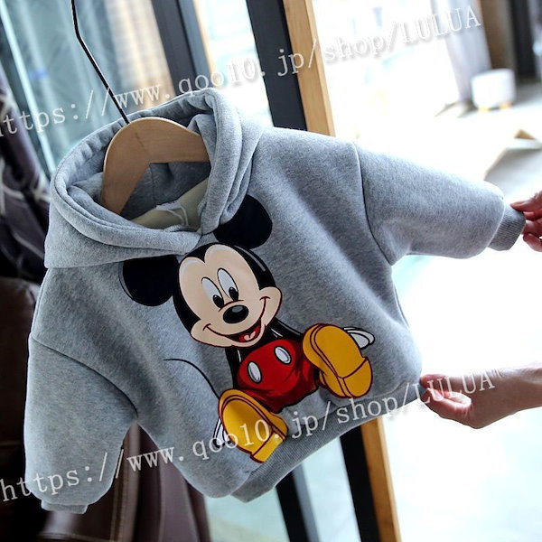 パーリーゲイツ　プルオーバーフーディ ミッキー　パーカー　スウェット★4 パーリーゲイツ プルオーバーフーディ ミッキー パーカー スウェット