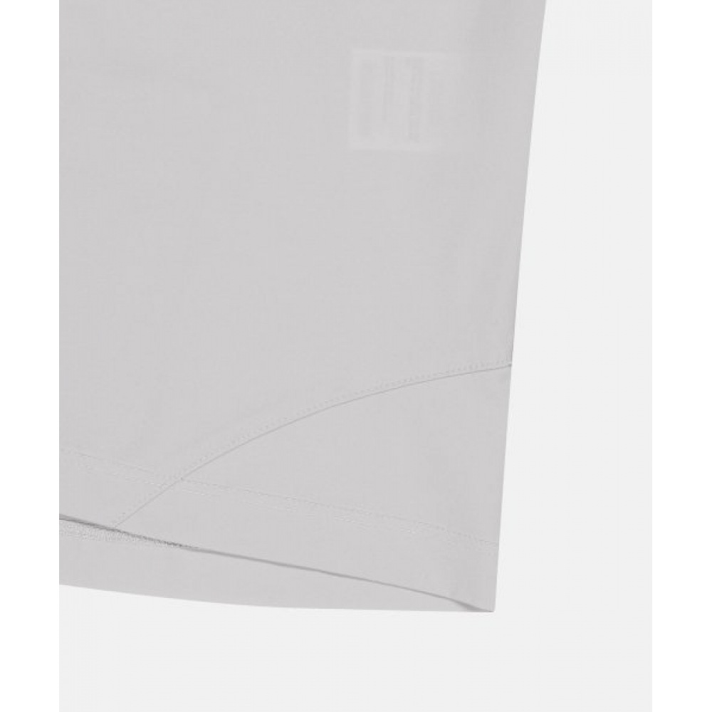 SUNLOVE W 東レ エアロジップシャツライトグレー