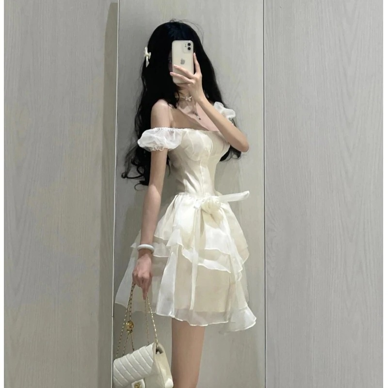 逃亡王女の純粋な欲望スタイルのウエストウエストのパフィードレス見事なミニスカート雰囲気のある誕生日ミニドレス 逃亡王女の純粋な欲望スタイルのウエストウエストのパフィードレス見事なミニスカート雰囲気のある誕生日ミニドレス