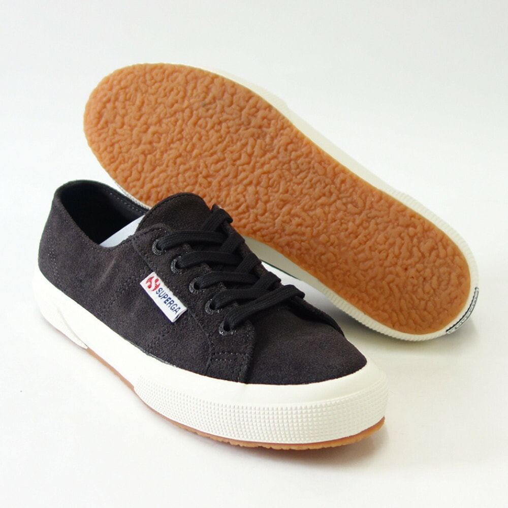 2750 SUEDE（ユニセックス）BLACK BRISTOL-FAVORIO (3a111e6wai5) 風合いの良い天然皮革スニーカー 「靴」