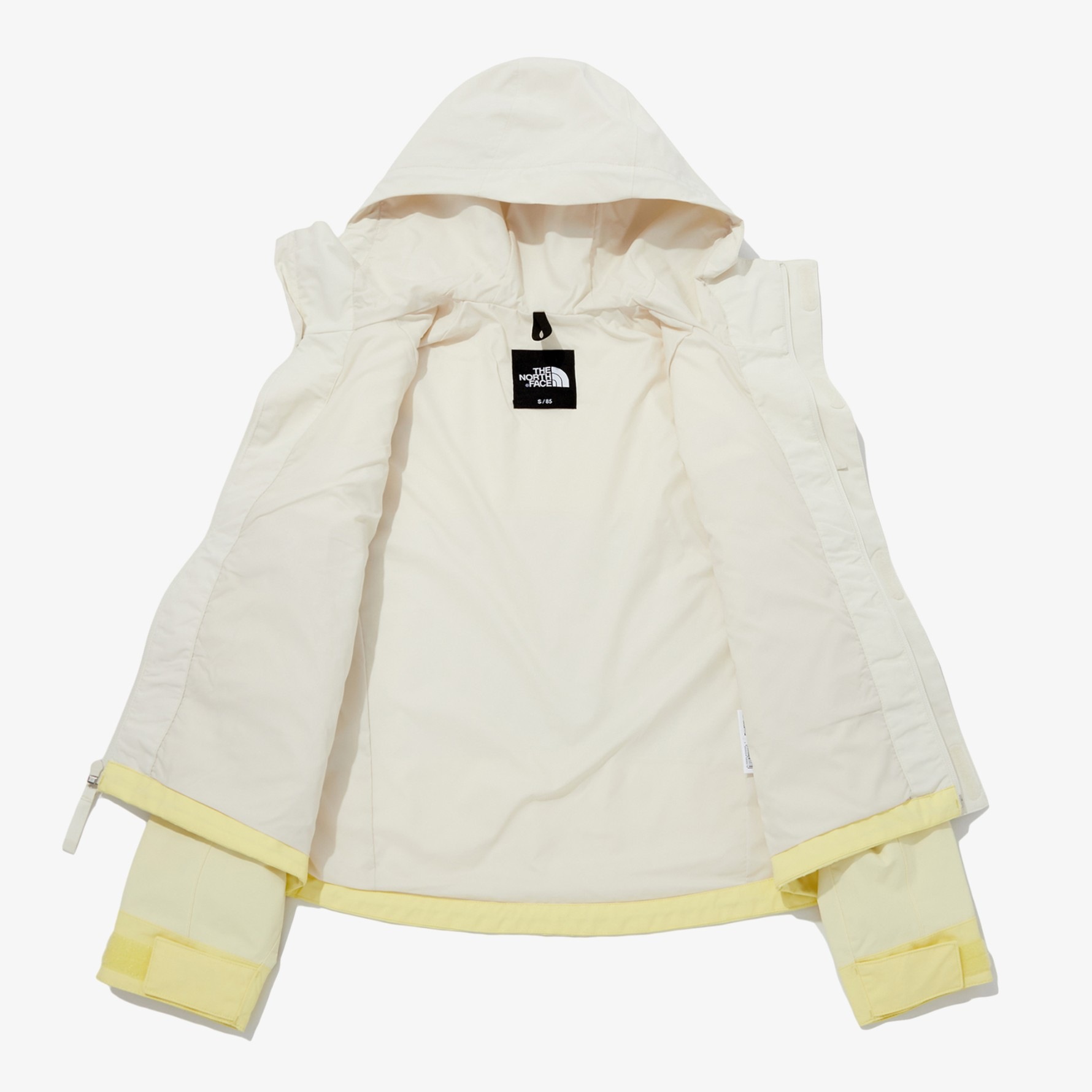 女性 ハイ マウンテン ジャケット NJ2HQ35 レディーズ 日常 デイリー カジュアル アウトドア ジップアップ ルーズフィット ゆったり フード付き 裏地あり