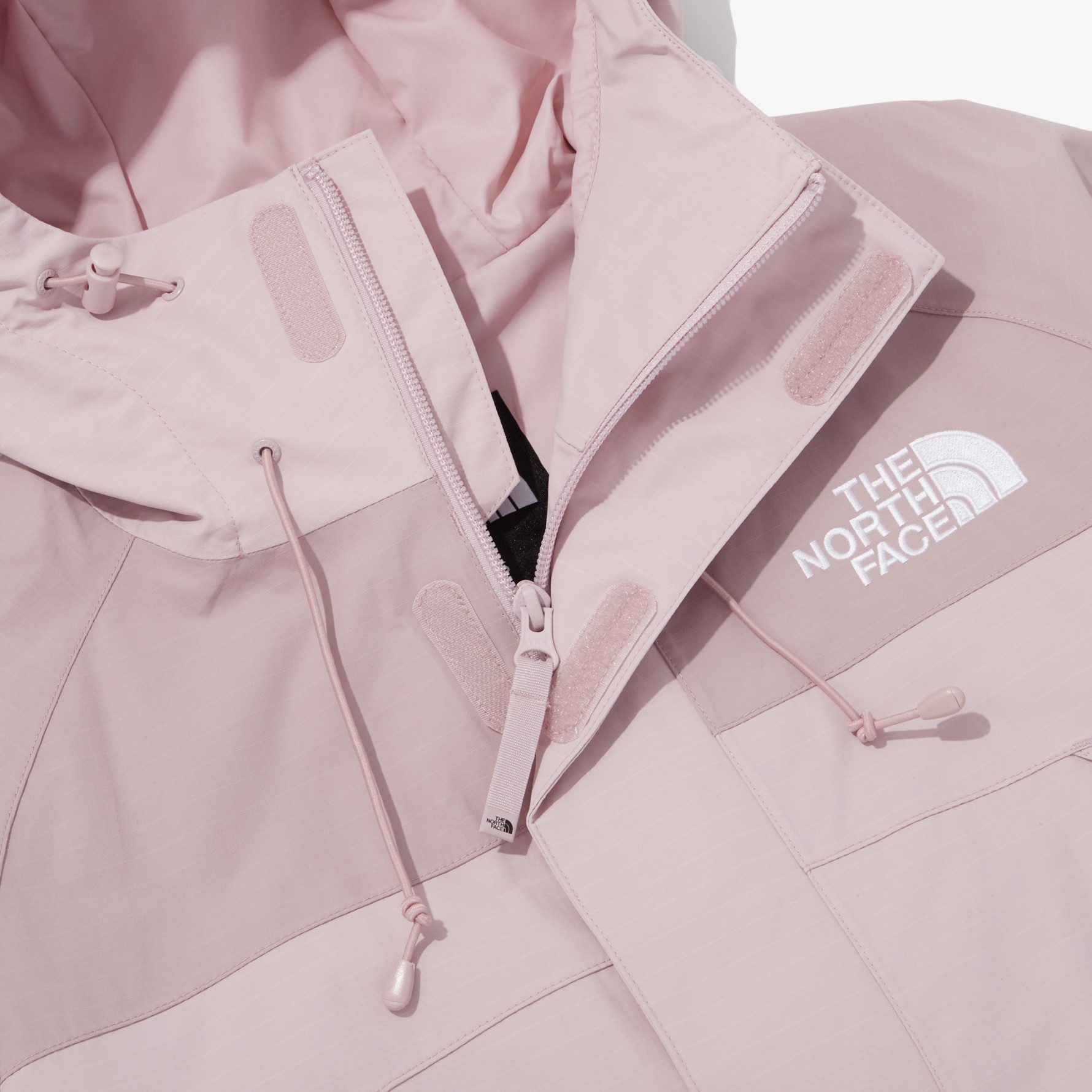 女性 ハイ マウンテン ジャケット NJ2HQ35 レディーズ 日常 デイリー カジュアル アウトドア ジップアップ ルーズフィット ゆったり フード付き 裏地あり