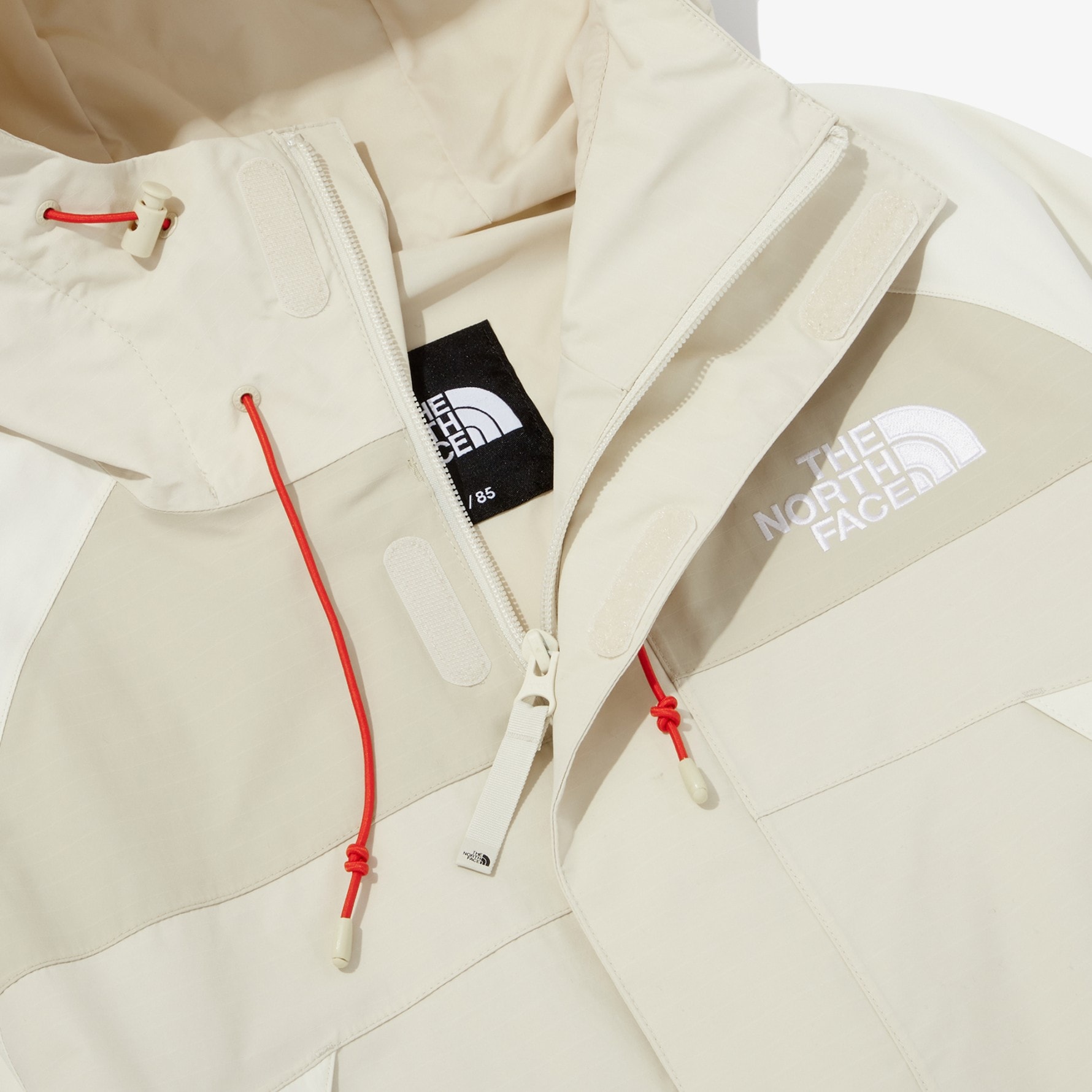 女性 ハイ マウンテン ジャケット NJ2HQ35 レディーズ 日常 デイリー カジュアル アウトドア ジップアップ ルーズフィット ゆったり フード付き 裏地あり