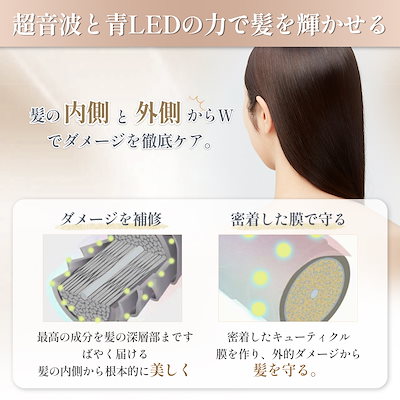 【新品未開封】Kiboer 超音波トリートメント アイロン Qoo10] Kiboer 超音波トリートメント アイロン ヘアケア : 美容