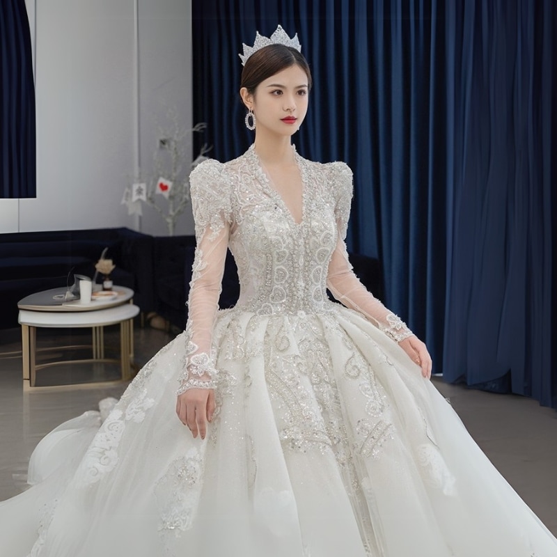 ウェディングドレス 結婚式 ドレス パーティードレス ロングドレス 演奏会 発表会 ロングワンピース ウェディングドレス パーティードレス 花嫁ドレス ベアトップ ロングドレス 二次会 白