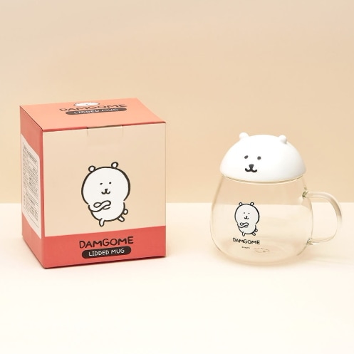 自分ツッコミくま ナガノのくま 喫茶 グラス マグカップ 2点セット Qoo10] 自分ツッコミくま ナガノのくま蓋付きマグ