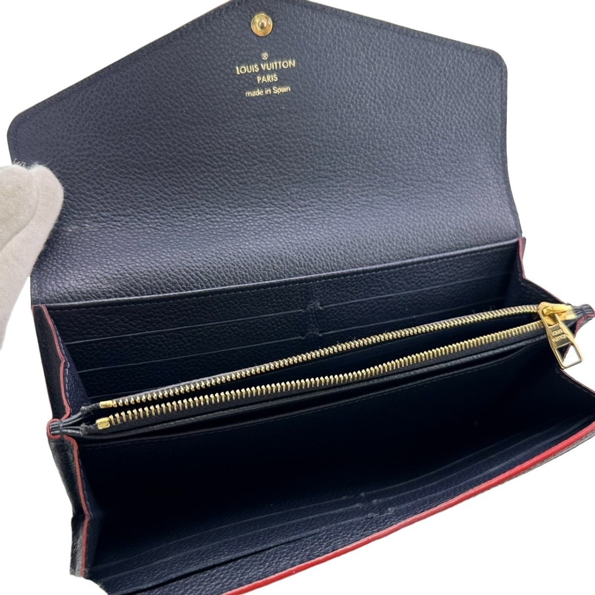 M62125 カードケース付小銭入 アンプラント ポルトフォイユ サラ マリーヌルージュ M62125 カードケース付小銭入 アンプラント ポルトフォイユ サラ マリーヌルージュ