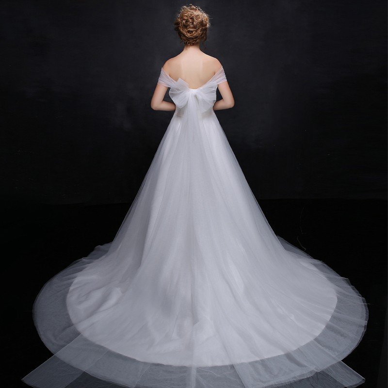 マタニティドレス 花嫁 ウエディングドレス 安い ウェディングドレス 二次会 エンパイア 結婚式 お