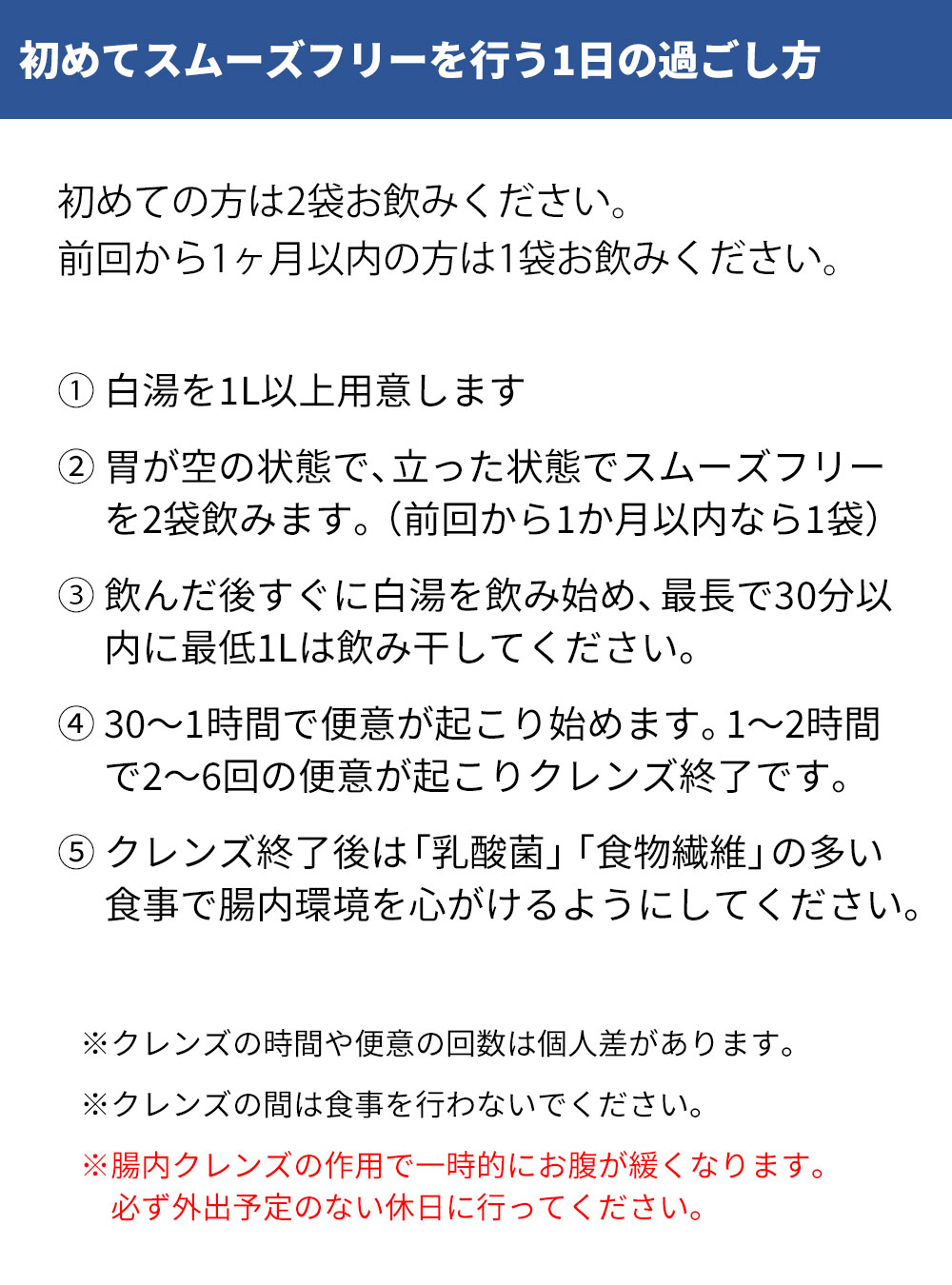 スムーズフリー（4包入り）