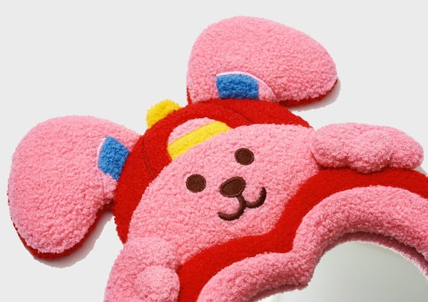 Qoo10] WIGGLE WIGGLE タフティングミラー - Little P