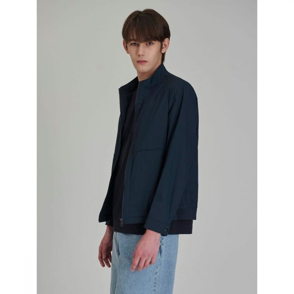 [ロガディス] 軽量ナイロンストレッチサマーブルゾンブルー (RY5339P06P)