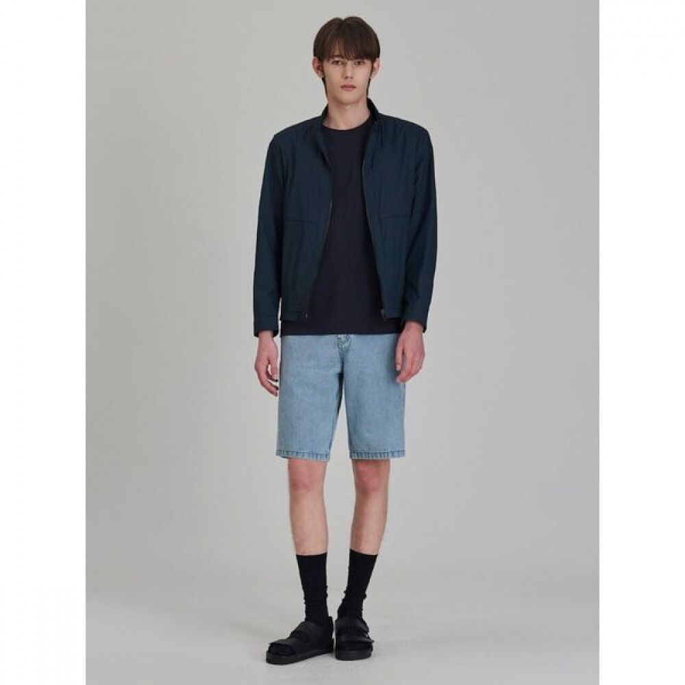 [ロガディス] 軽量ナイロンストレッチサマーブルゾンブルー (RY5339P06P)