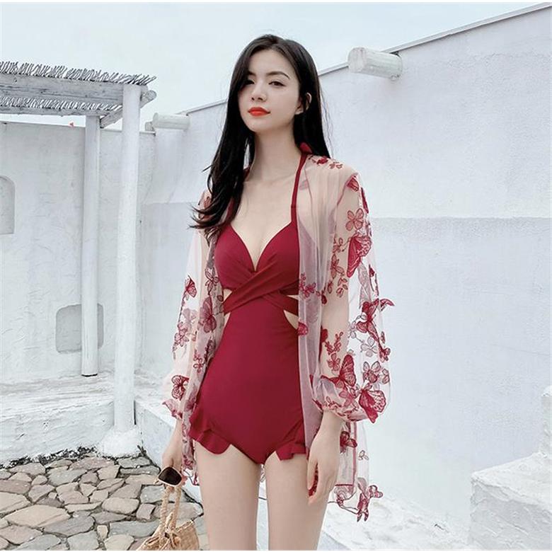 【急速出荷!】レディース 水着セット モノキニ ビキニ スカート オールインワン アウター 可愛い 女子水着 ビーチウェア ポイントの使用