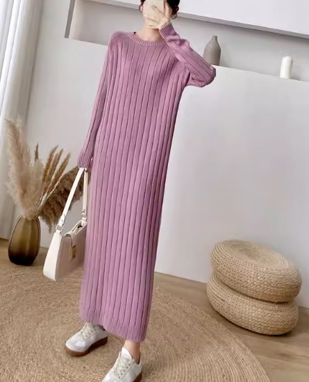 レディース ワンピース プルオーバー ニットワンピ ロング マキシ 長袖 ラウンドネック 大人可愛い きれいめ シンプル カジュアル 上品 おしゃれ レトロ ラフ クール エレガント ナチュラル レディース ワンピース プルオーバー ニットワンピ ロング マキシ 長袖 ラウンドネック 大人可愛い きれいめ シンプル カジュアル 上品 おしゃれ レトロ ラフ クール エレガント ナチュラル