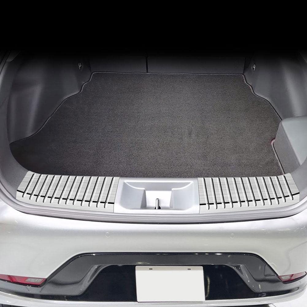 プリウス60系 5代目 新型 ラゲッジスカッフプレート PRIUS 60系 バンパー トランク ラゲージ 保護パーツ ガーニッシュ アクセサリー ステンレス