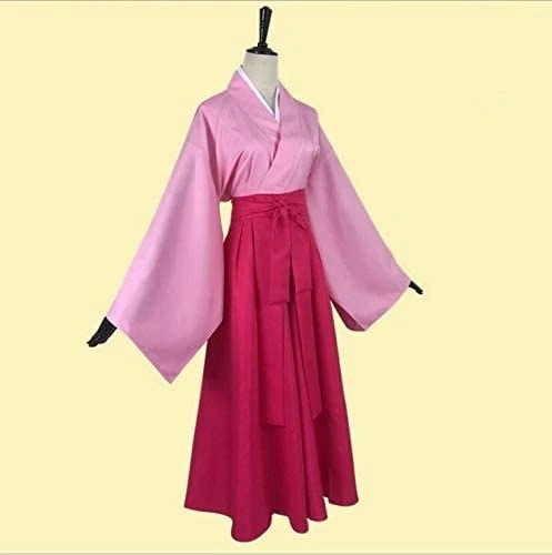 鬼滅の刃栗花落カナヲコスプレ衣装和服着物イベント仮装コスチューンコミックマーケット5点セット鬘付き