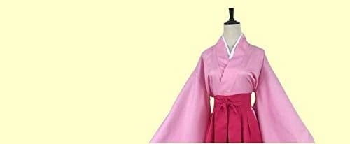鬼滅の刃栗花落カナヲコスプレ衣装和服着物イベント仮装コスチューンコミックマーケット5点セット鬘付き