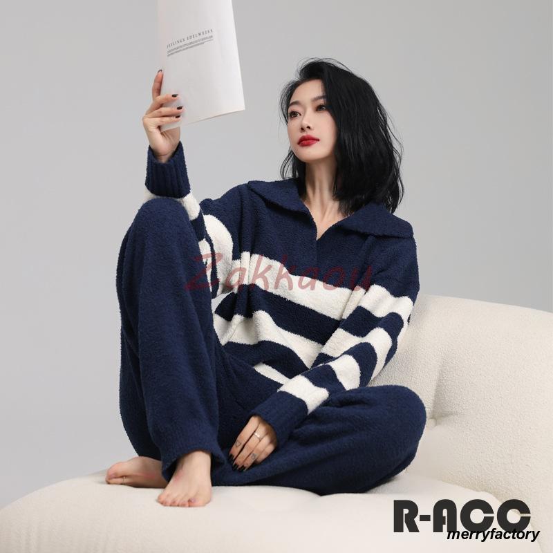 ルームウェア モールニット 上下セット レディース 秋 冬 パジャマ 部屋着 暖かい 体型カバー 冬用 ふわふわ ボーダー 可愛い 長袖 ロングパンツ もこもこ ルームウェア モールニット 上下セット レディース 秋 冬 パジャマ 部屋着 暖かい 体型カバー 冬用 ふわふわ ボーダー 可愛い 長袖 ロングパンツ もこもこ