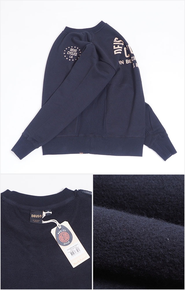 デウス エクスマキナ トレーナー スウェット インナー クルーネック トップス S M L XLサイ デウス エクスマキナ トレーナー スウェット インナー クルーネック トップス S M L XLサイ