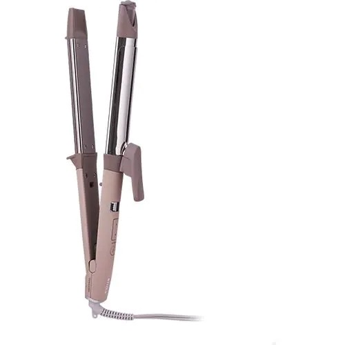 テスコム TW753A-C プロテクトイオン2WAYスチームヘアーアイロン elims est サニーベージュ