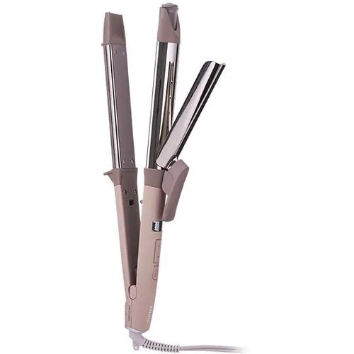 テスコム TW753A-C プロテクトイオン2WAYスチームヘアーアイロン elims est サニーベージュ