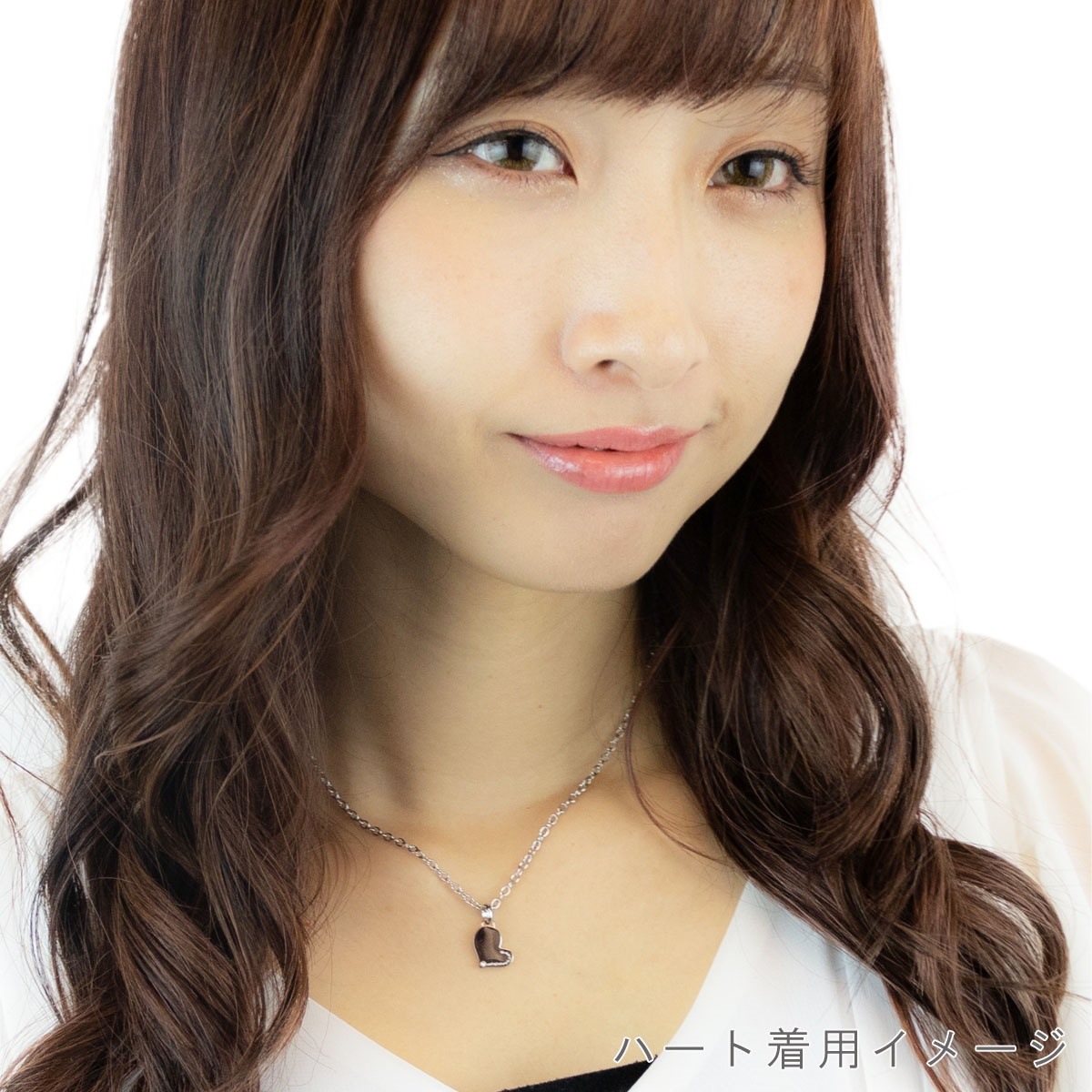 ネックレス レディース メンズ サージカルステンレス ハート キュービックジルコニア ネックレス レディース メンズ サージカルステンレス ハート キュービックジルコニア