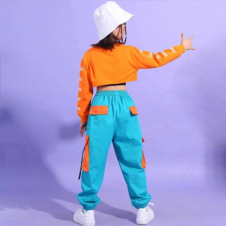 衣装 キッズ 女の子 カーゴパンツ 練習着 ダンスウェア ジャズ 3点セット セットアップ 長袖/スウェット/トレーナー/ロンT ショート丈 メッシュ ヒップホップ ブラトップ インナー へそ出し ス 衣装 キッズ 女の子 カーゴパンツ 練習着 ダンスウェア ジャズ 3点セット セットアップ 長袖/スウェット/トレーナー/ロンT ショート丈 メッシュ ヒップホップ ブラトップ インナー へそ出し ス