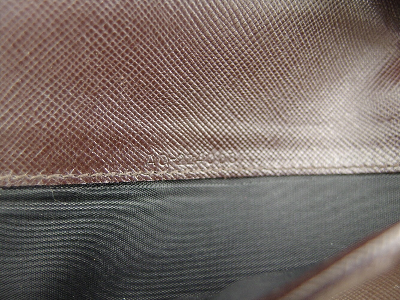 長財布 ファスナー付き 財布 ガンチーニ レディース メンズ ブラウン ゴールド 中古