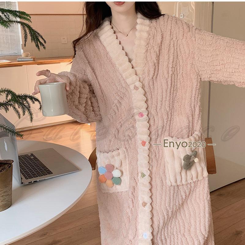 ネグリジェ パジャマ レディース ワンピース ルームウェア 部屋着 暖かい 長袖 前開き 秋冬 防寒 寝巻き リラックス きれいめ ネグリジェ パジャマ レディース ワンピース ルームウェア 部屋着 暖かい 長袖 前開き 秋冬 防寒 寝巻き リラックス きれいめ