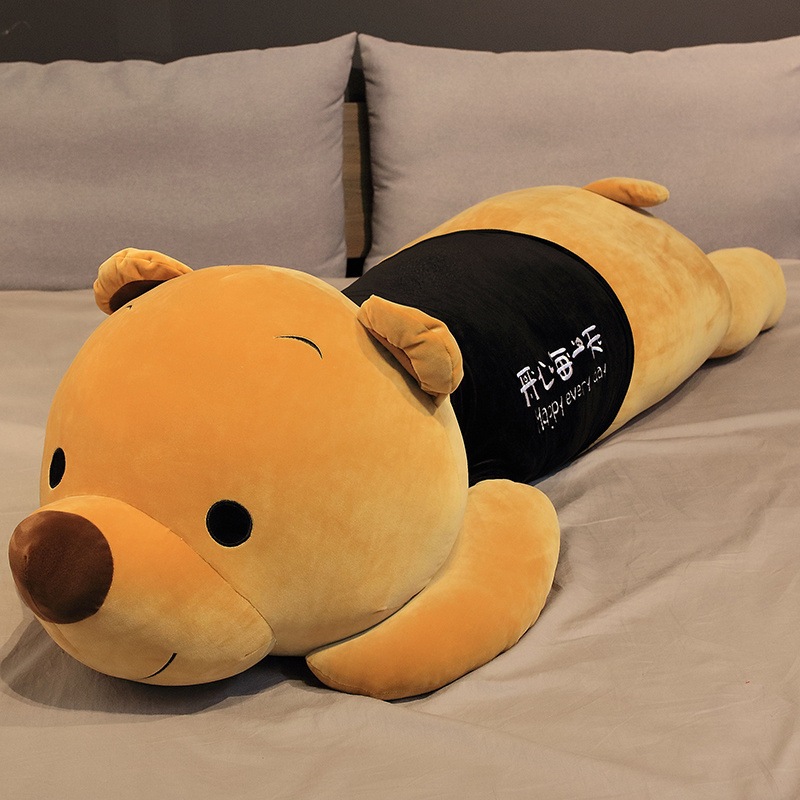 大きなトレーナーヒグマぬいぐるみ女の子ベッド睡眠抱擁クマ人形女の子誕生日ギフト