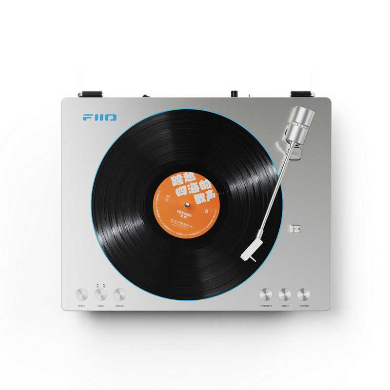 FIIO　Bluetooth対応レコードプレーヤー Silver ［フォノイコライザー内蔵］　FIO-TT13BT-S