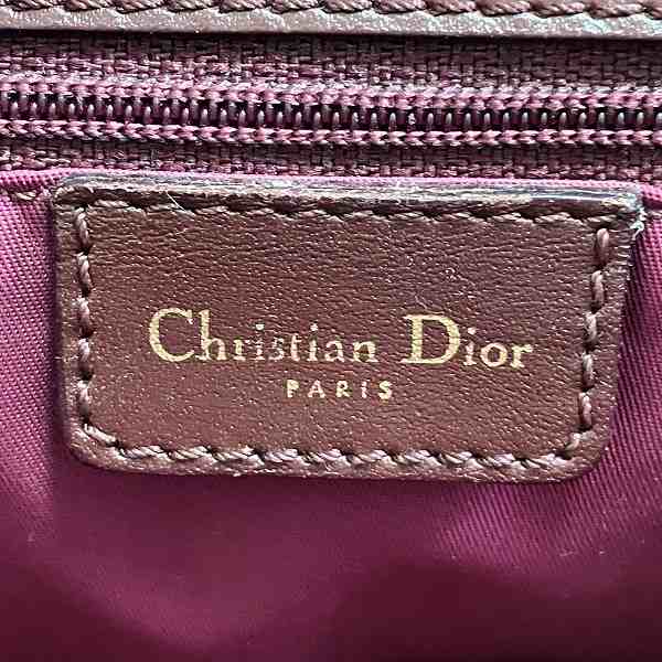 ディオール トロッター キャンバス レザー バッグ ハンドバッグ レディース【中古】